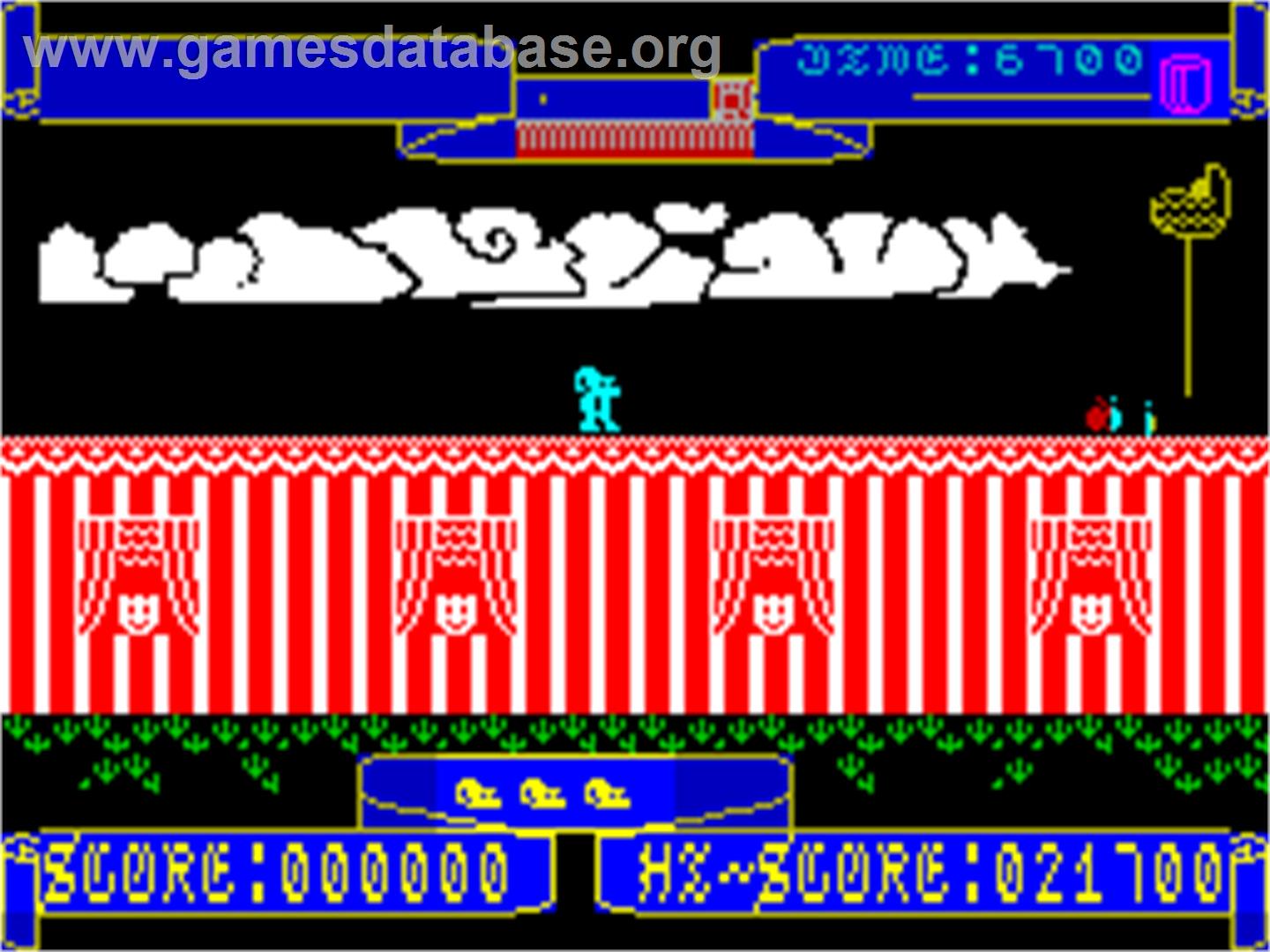 Punchy - Sinclair ZX Spectrum - Artwork - In Game