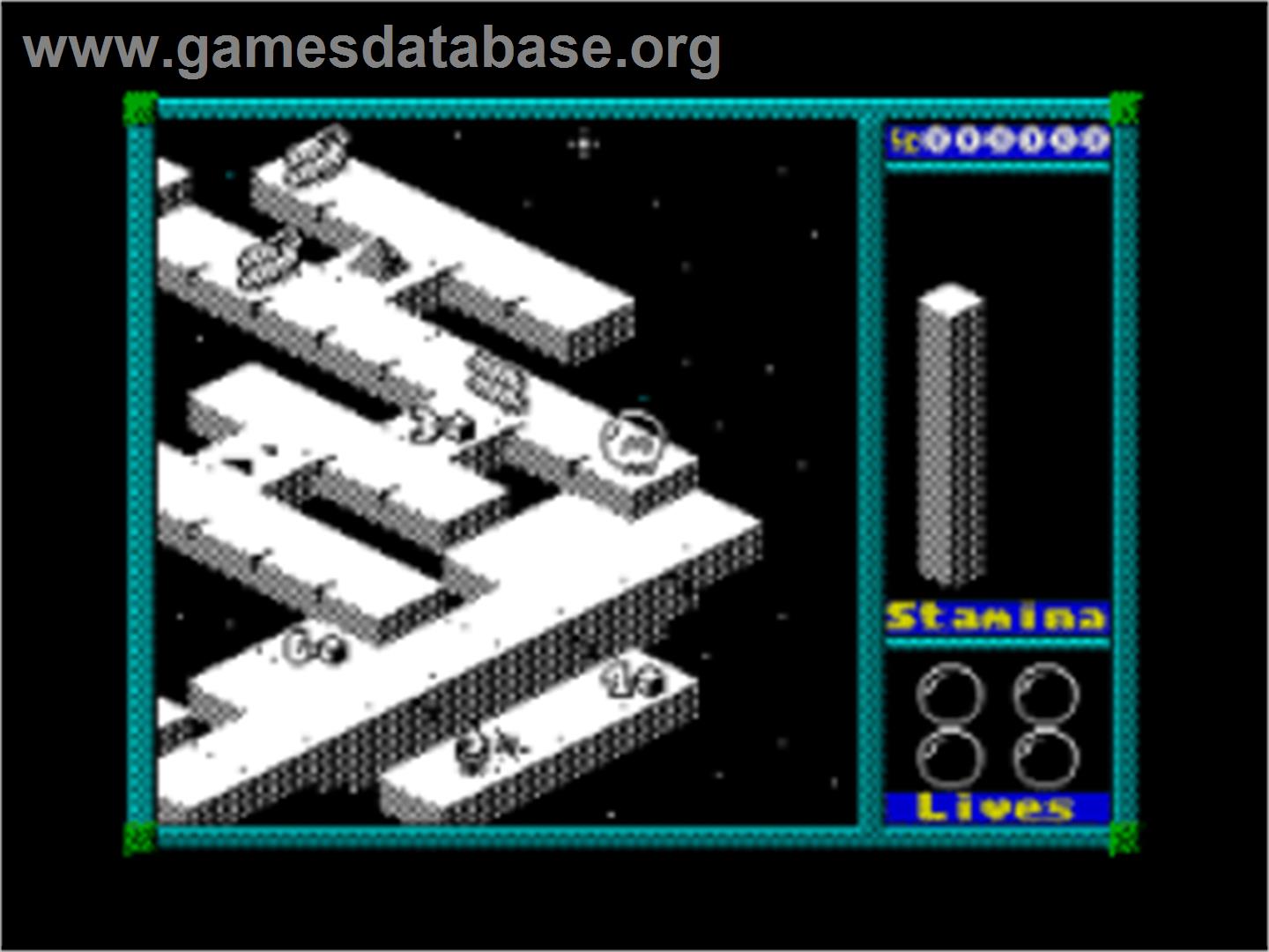 Qbox - Sinclair ZX Spectrum - Artwork - In Game