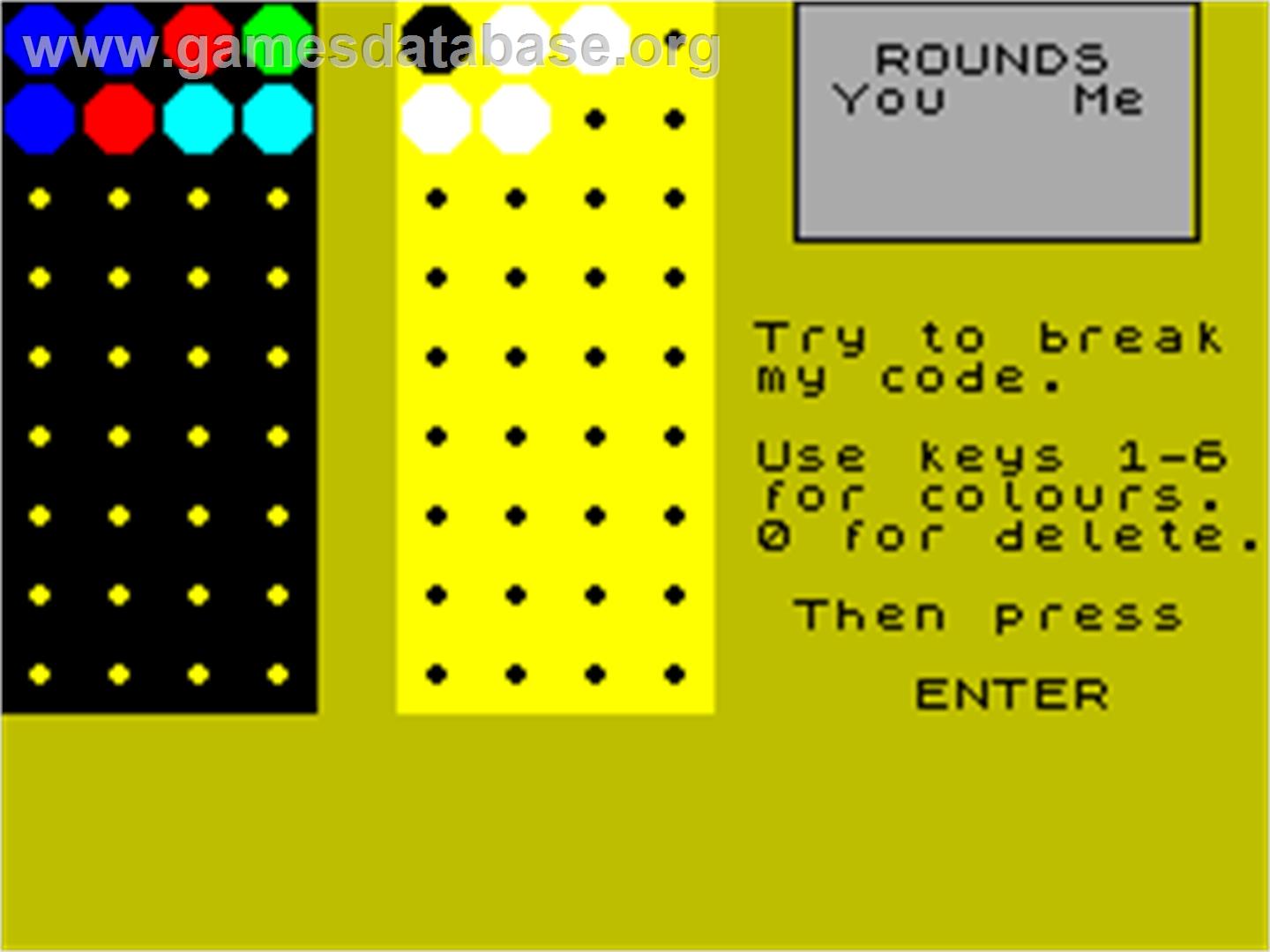 Quattro Arcade - Sinclair ZX Spectrum - Artwork - In Game