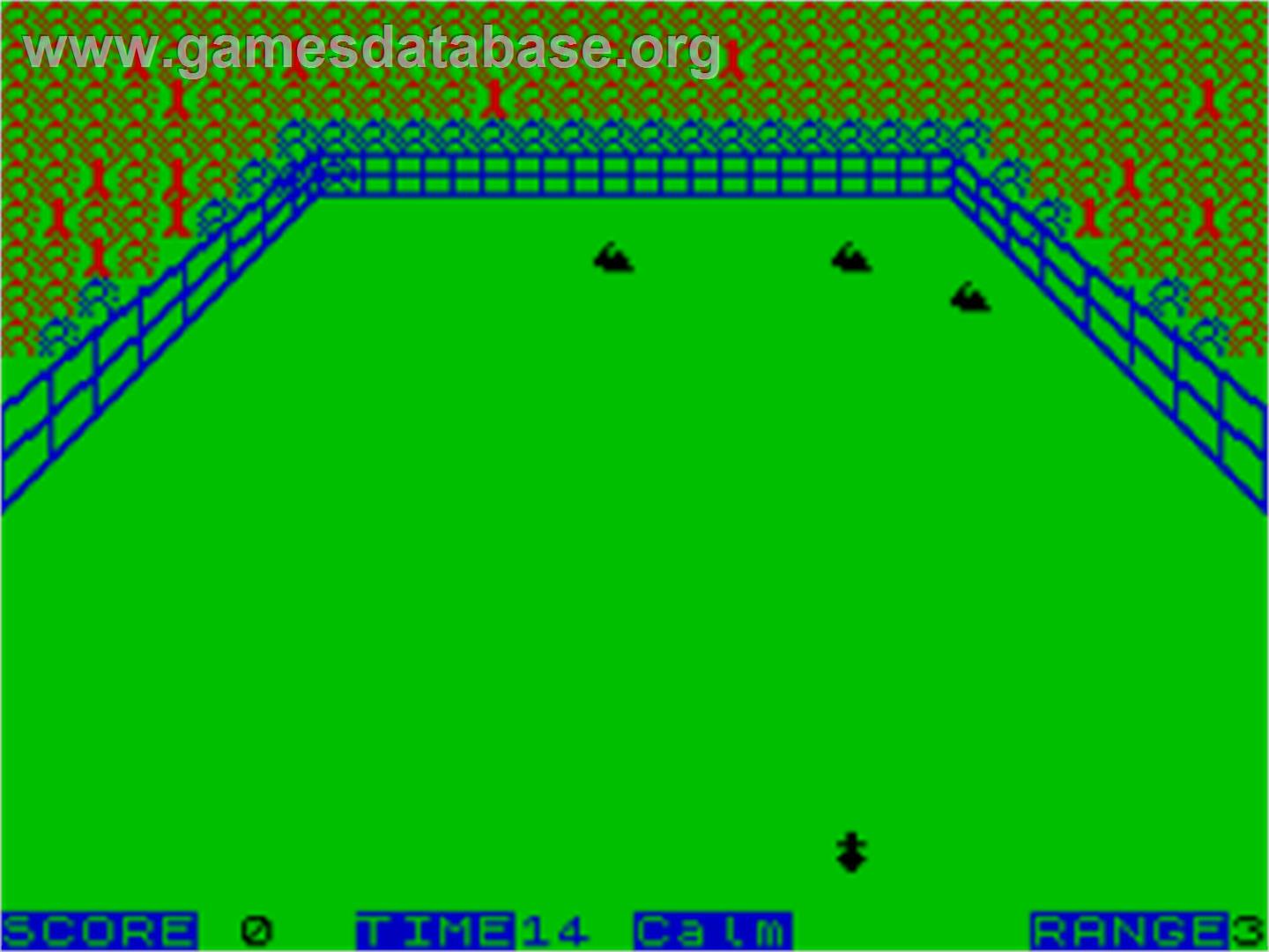 Rabbit Shoot - Sinclair ZX Spectrum - Artwork - In Game