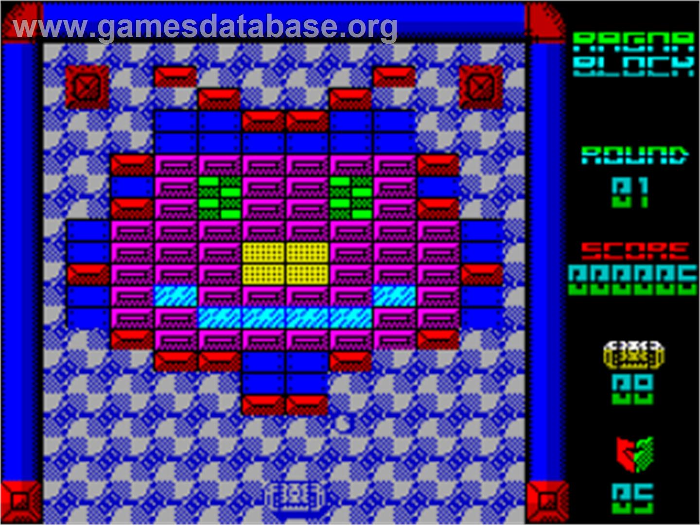 Ragnablock - Sinclair ZX Spectrum - Artwork - In Game
