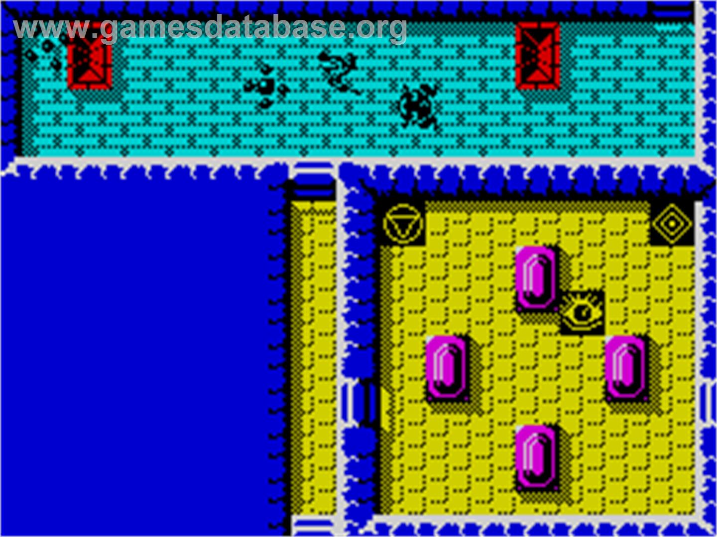 Rana Rama - Sinclair ZX Spectrum - Artwork - In Game
