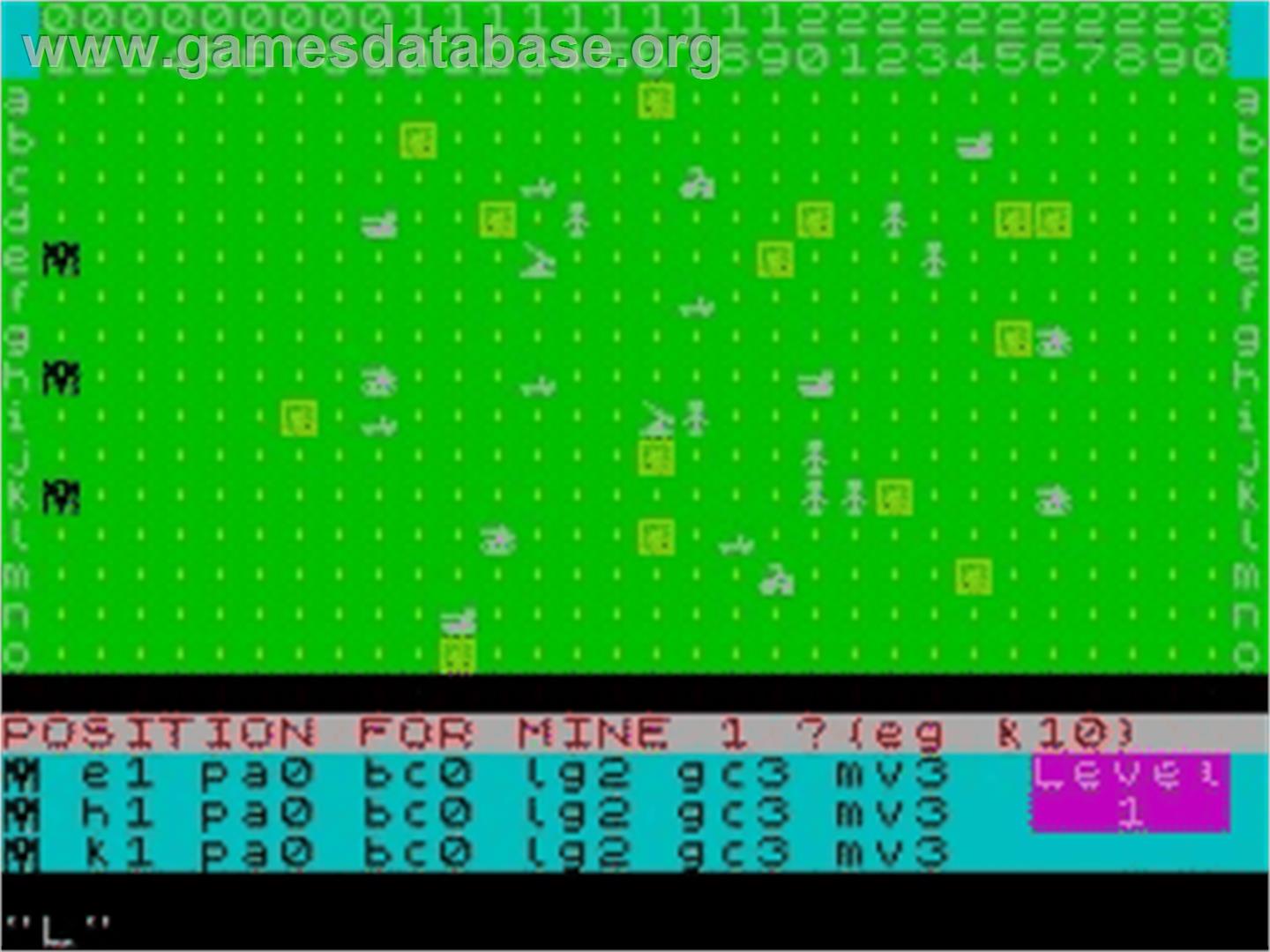 Red Weed - Sinclair ZX Spectrum - Artwork - In Game
