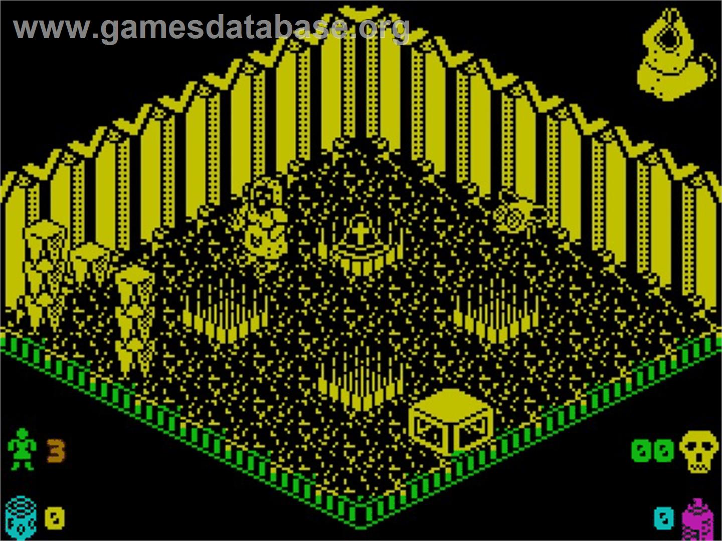 Rentakill Rita - Sinclair ZX Spectrum - Artwork - In Game