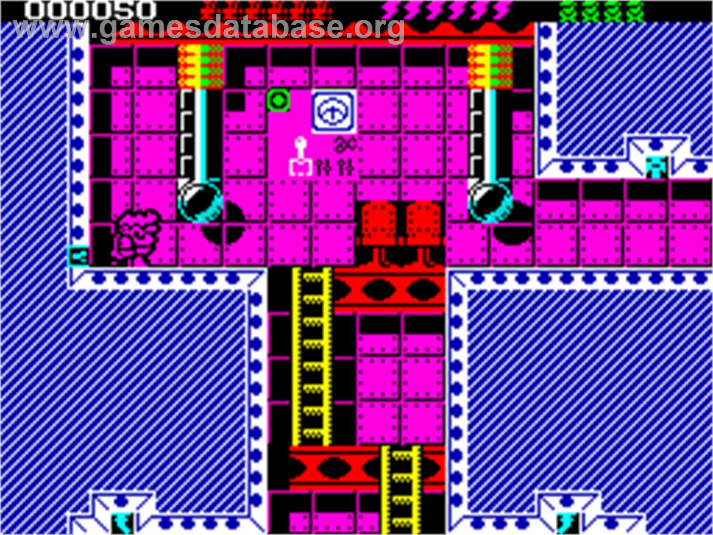 Rick Dangerous II - Sinclair ZX Spectrum - Artwork - In Game