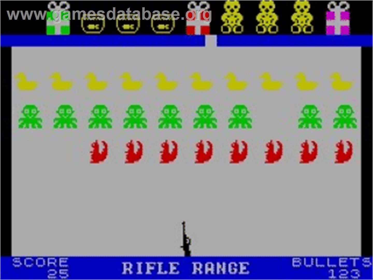 Rifle Range - Sinclair ZX Spectrum - Artwork - In Game