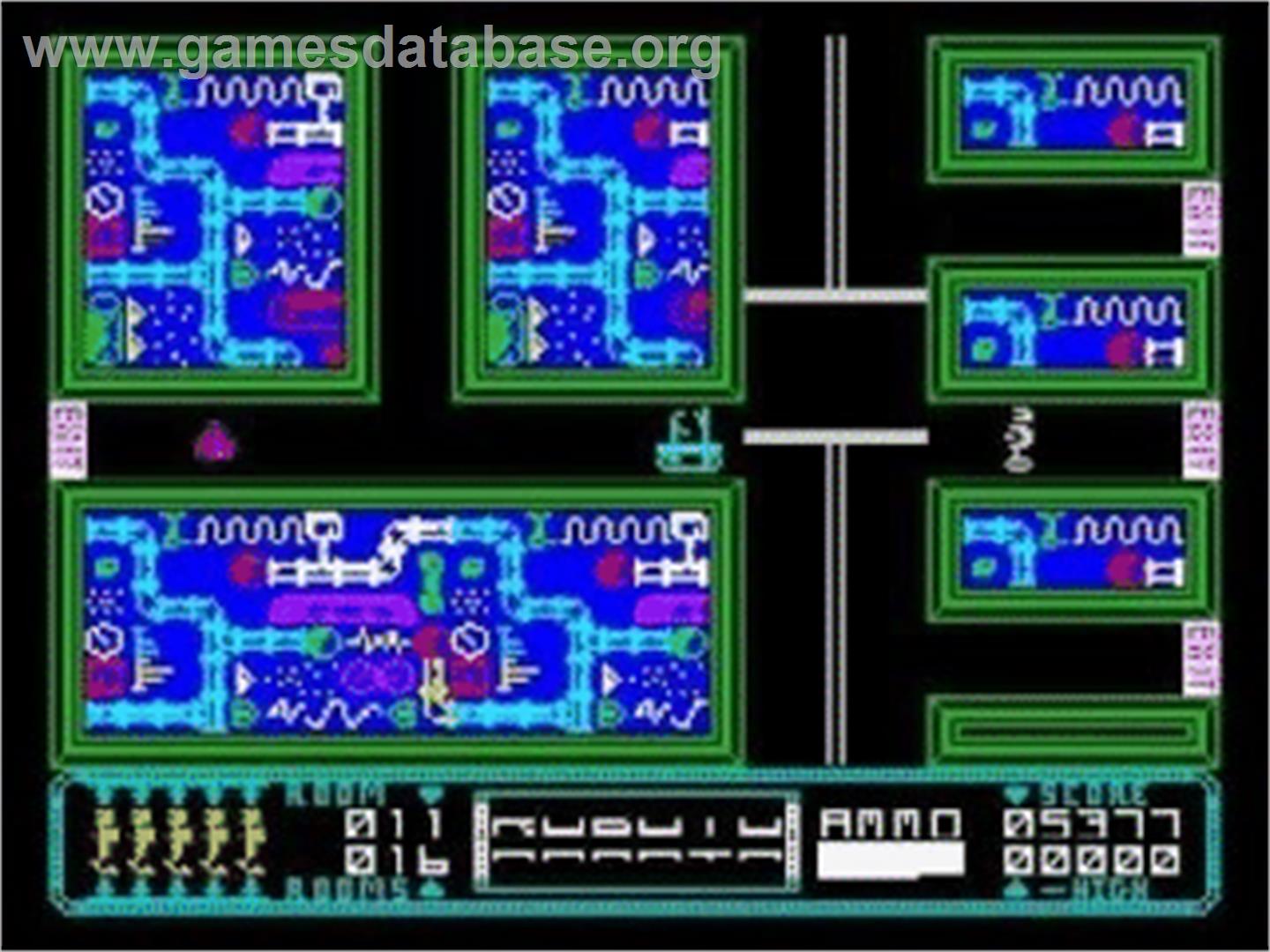 Roboto - Sinclair ZX Spectrum - Artwork - In Game
