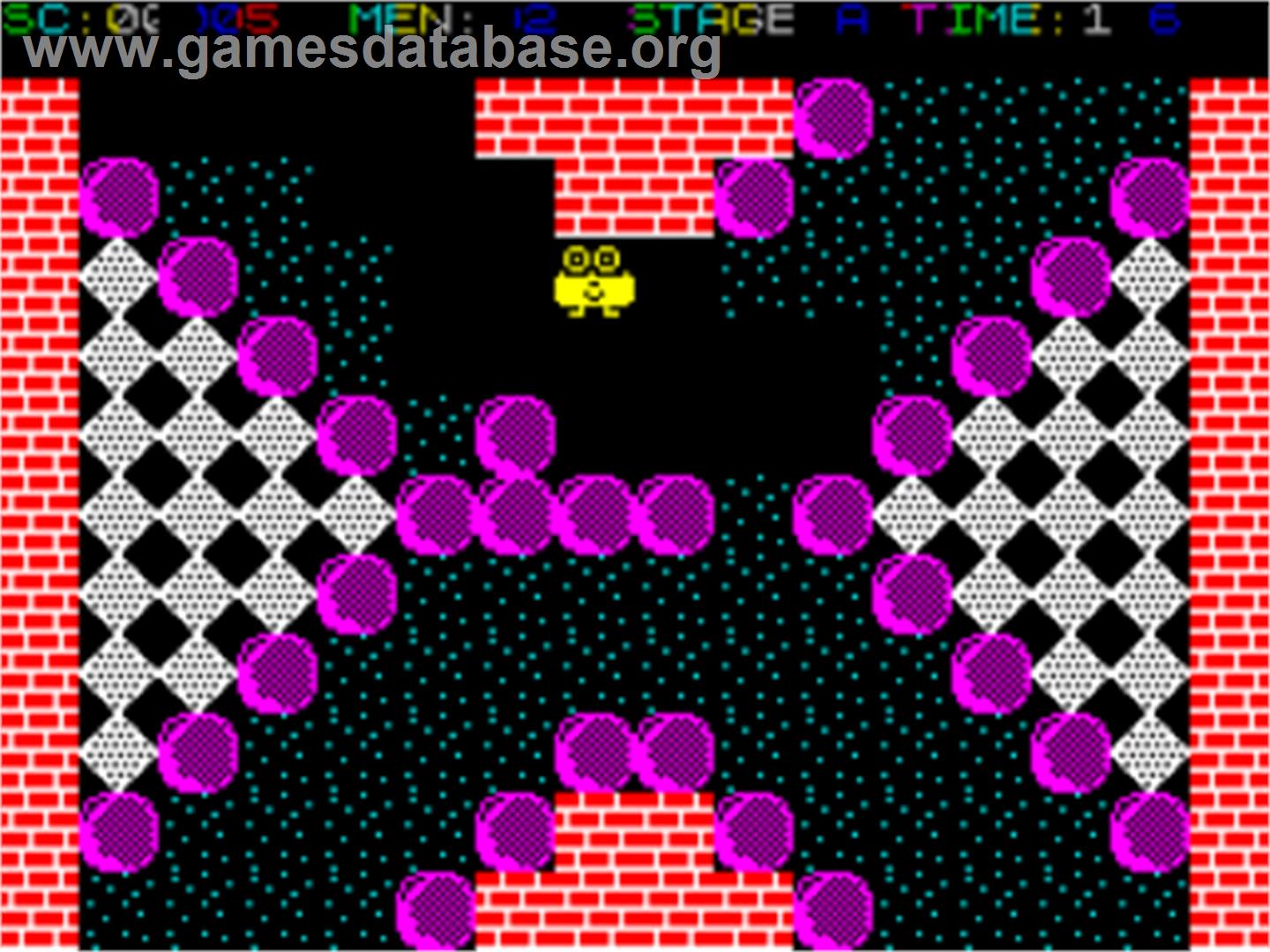 Rock 'n Roll - Sinclair ZX Spectrum - Artwork - In Game