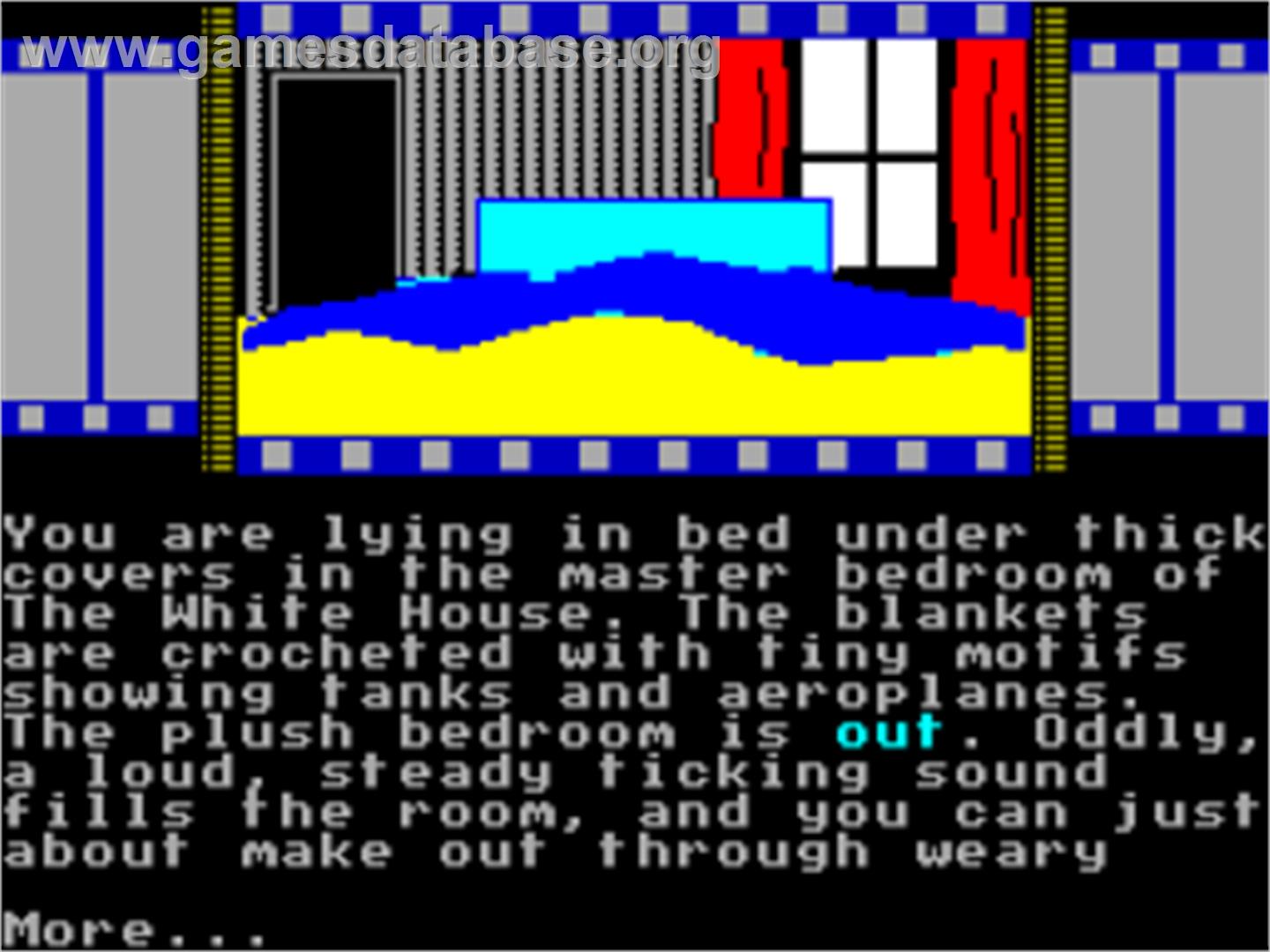Ronnie Goes To Hollywood - Sinclair ZX Spectrum - Artwork - In Game