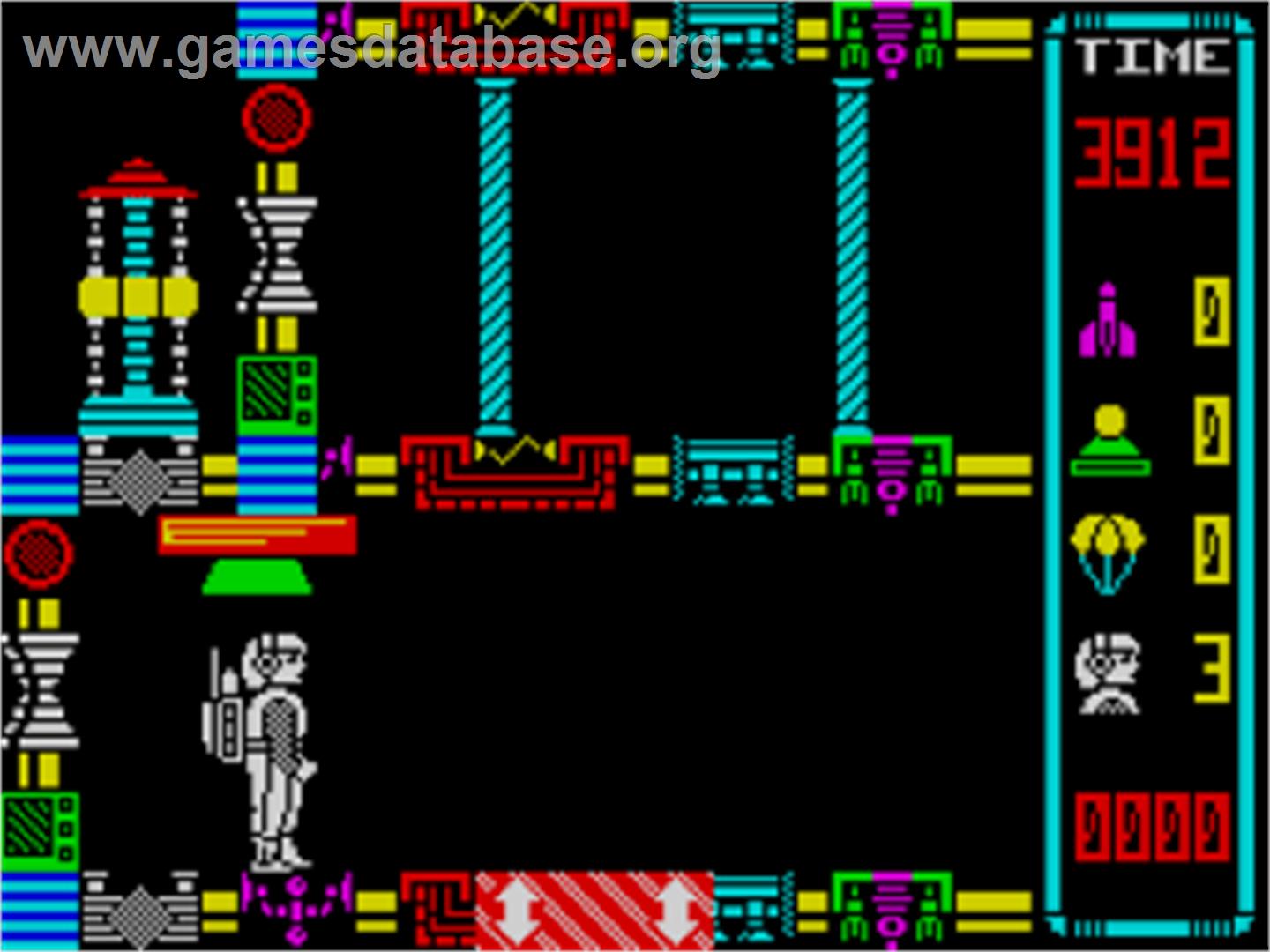 Rubicon - Sinclair ZX Spectrum - Artwork - In Game