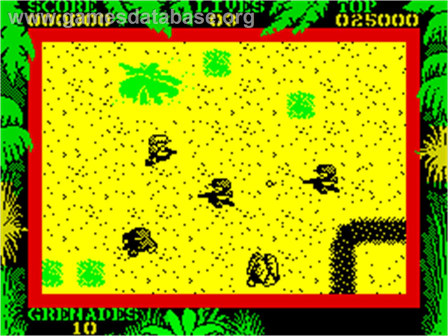SAS Combat Simulator - Sinclair ZX Spectrum - Artwork - In Game