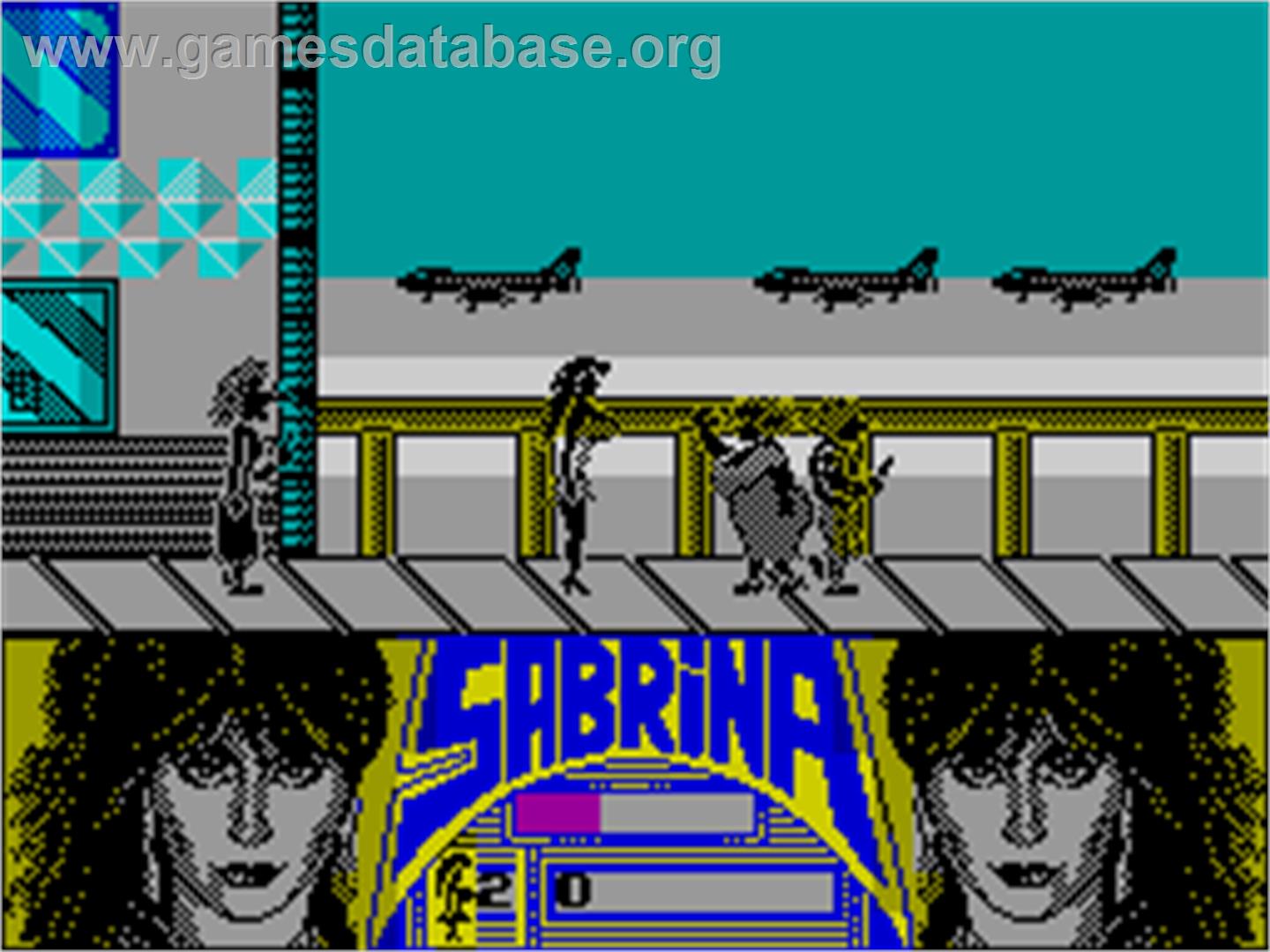 Sabrina - Sinclair ZX Spectrum - Artwork - In Game