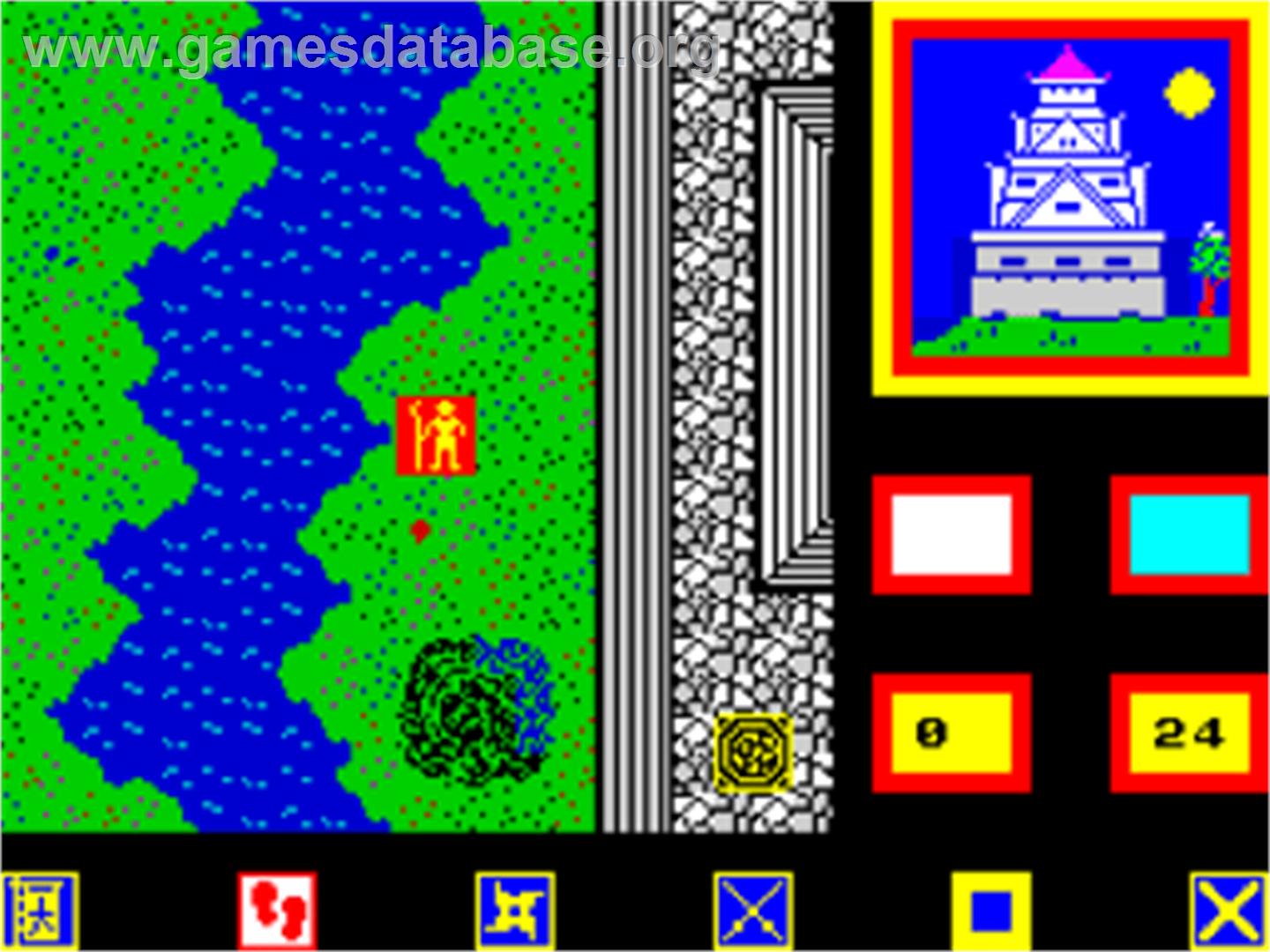 Samurai - Sinclair ZX Spectrum - Artwork - In Game