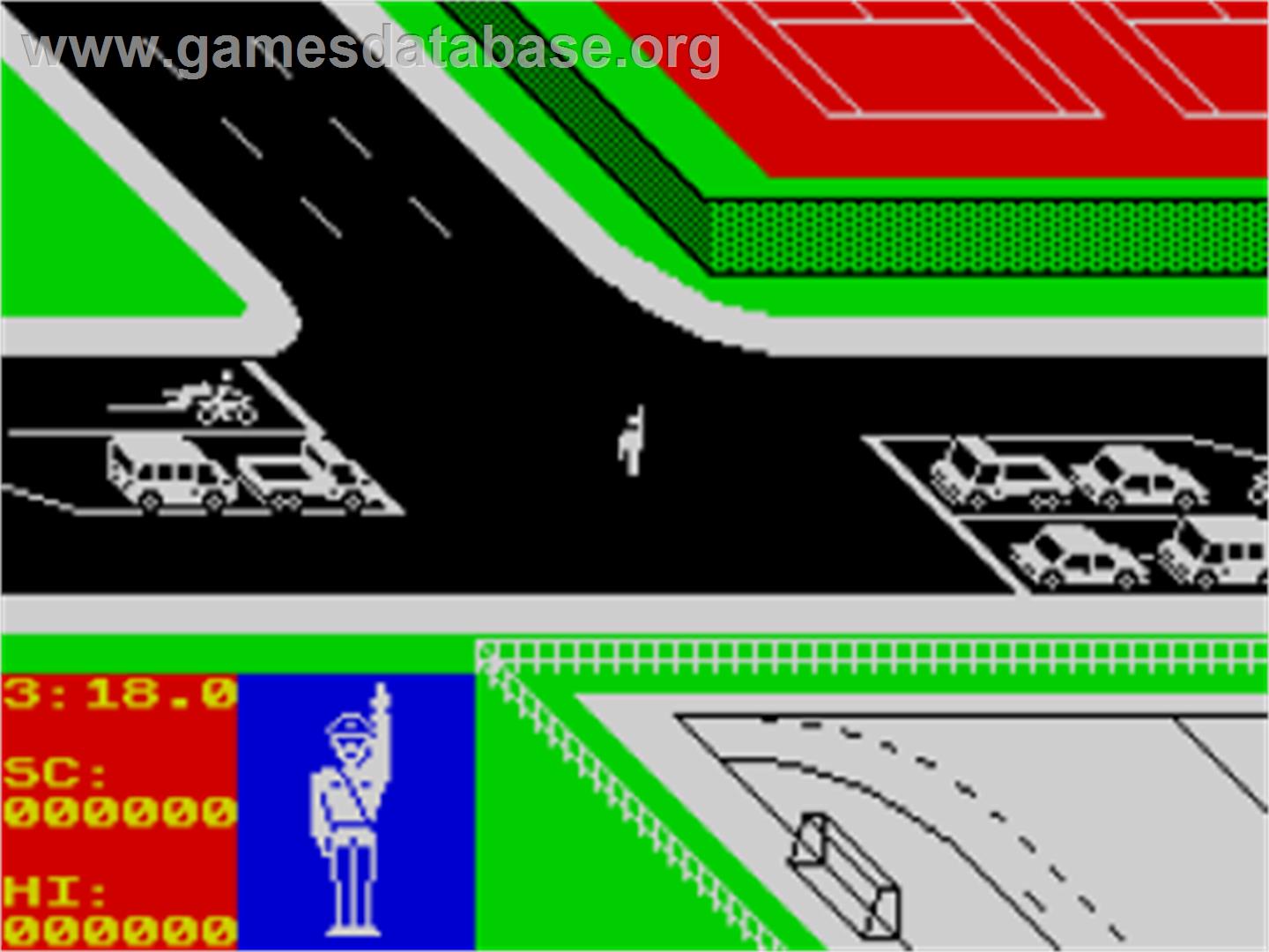 Sbugetti Junction - Sinclair ZX Spectrum - Artwork - In Game