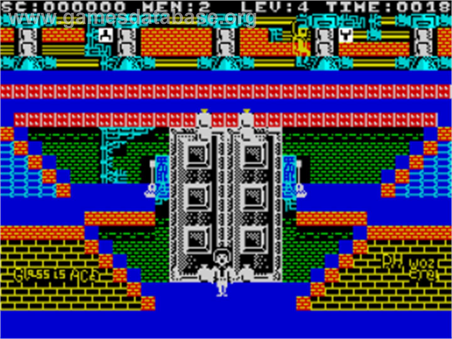 Schizofrenia - Sinclair ZX Spectrum - Artwork - In Game