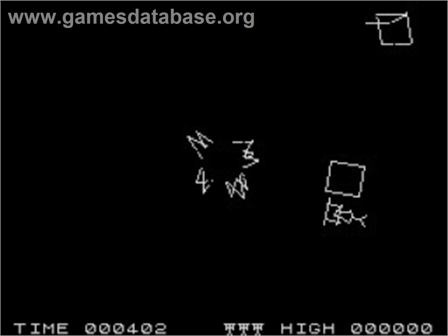 Schizoids - Sinclair ZX Spectrum - Artwork - In Game