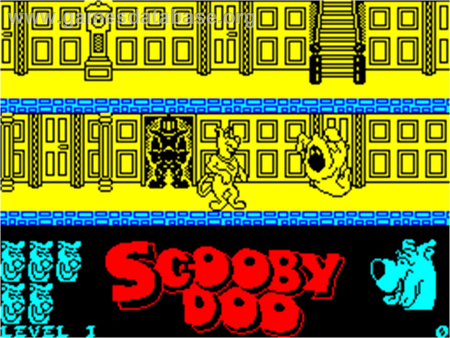 Scooby Doo - Sinclair ZX Spectrum - Artwork - In Game
