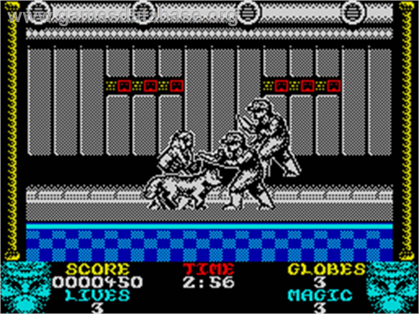 Shadow Dancer - Sinclair ZX Spectrum - Artwork - In Game