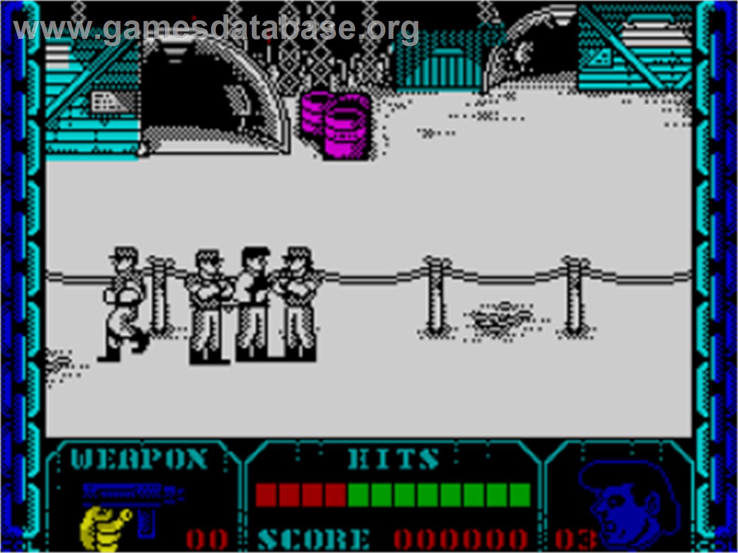 Shanghai Warriors - Sinclair ZX Spectrum - Artwork - In Game