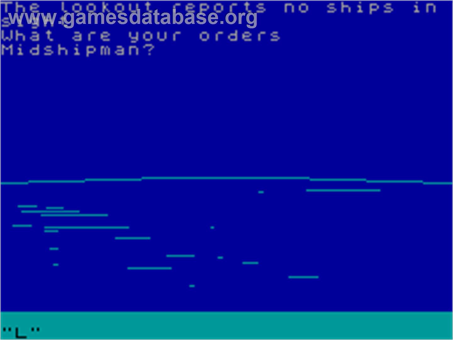 Ship of the Line - Sinclair ZX Spectrum - Artwork - In Game
