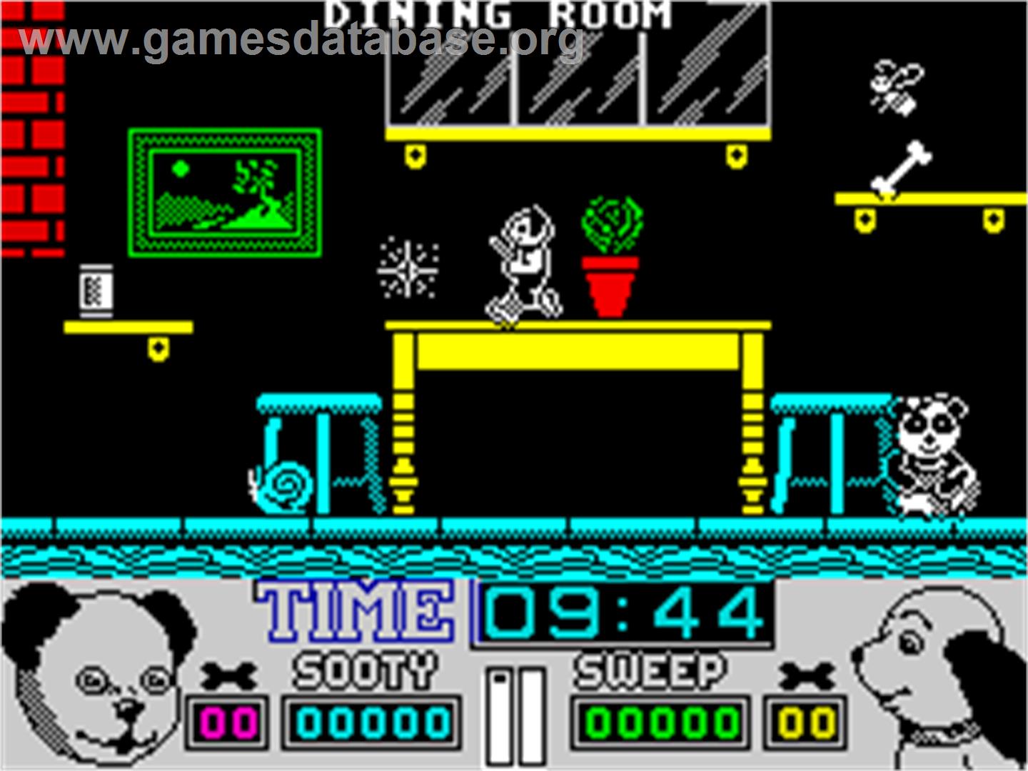 Snoopy and Peanuts - Sinclair ZX Spectrum - Artwork - In Game