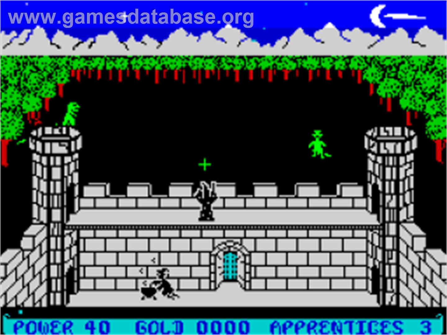 Sodov The Sorcerer - Sinclair ZX Spectrum - Artwork - In Game