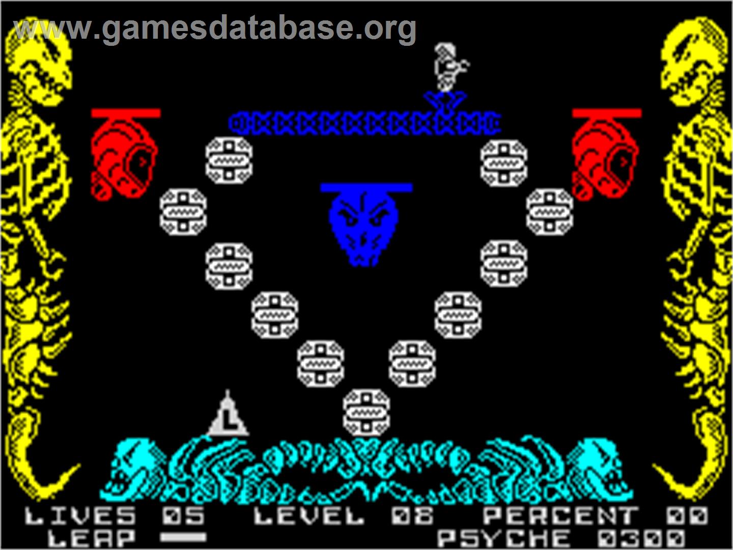 Soul of a Robot - Sinclair ZX Spectrum - Artwork - In Game