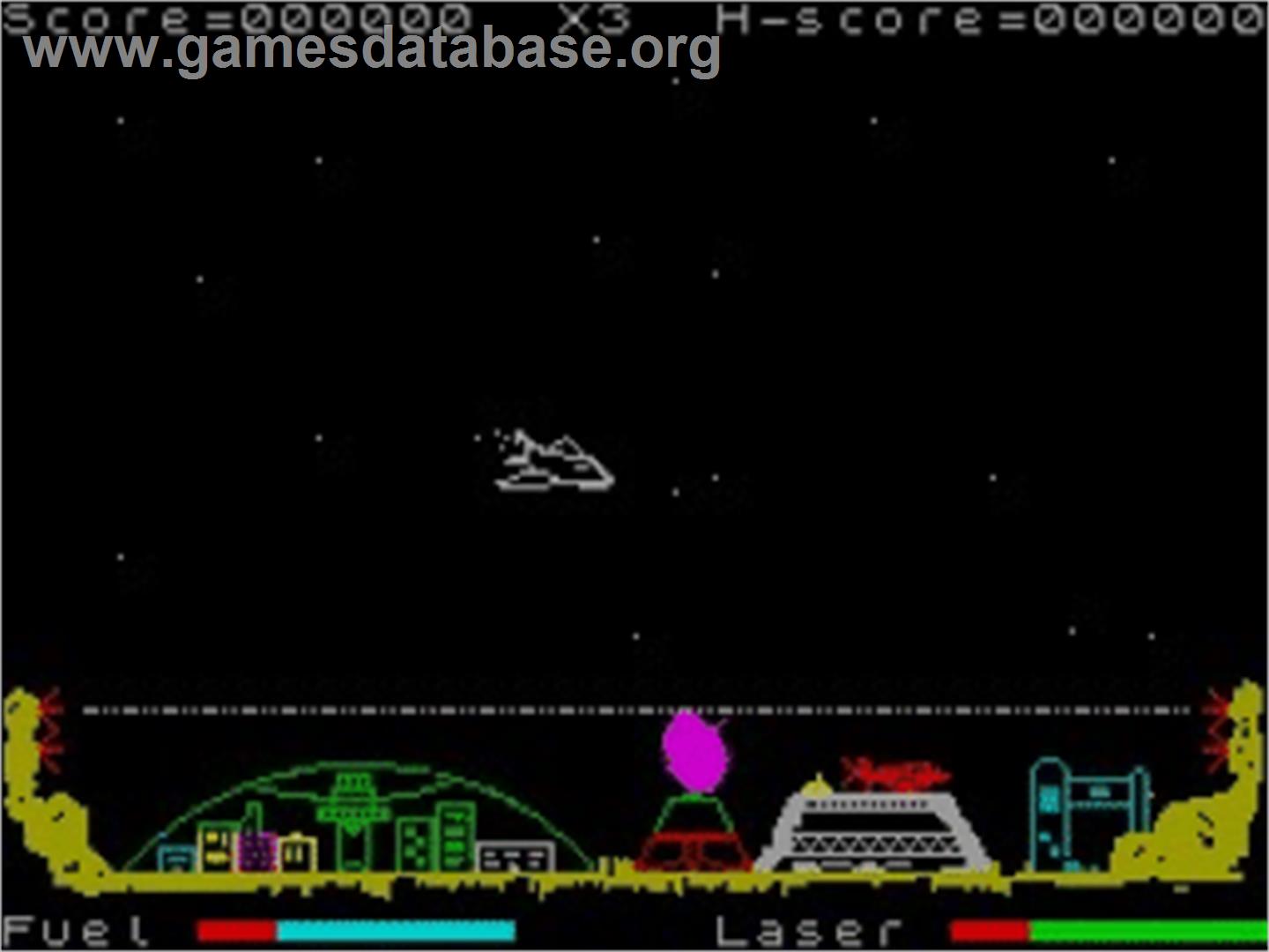 Space Command - Sinclair ZX Spectrum - Artwork - In Game