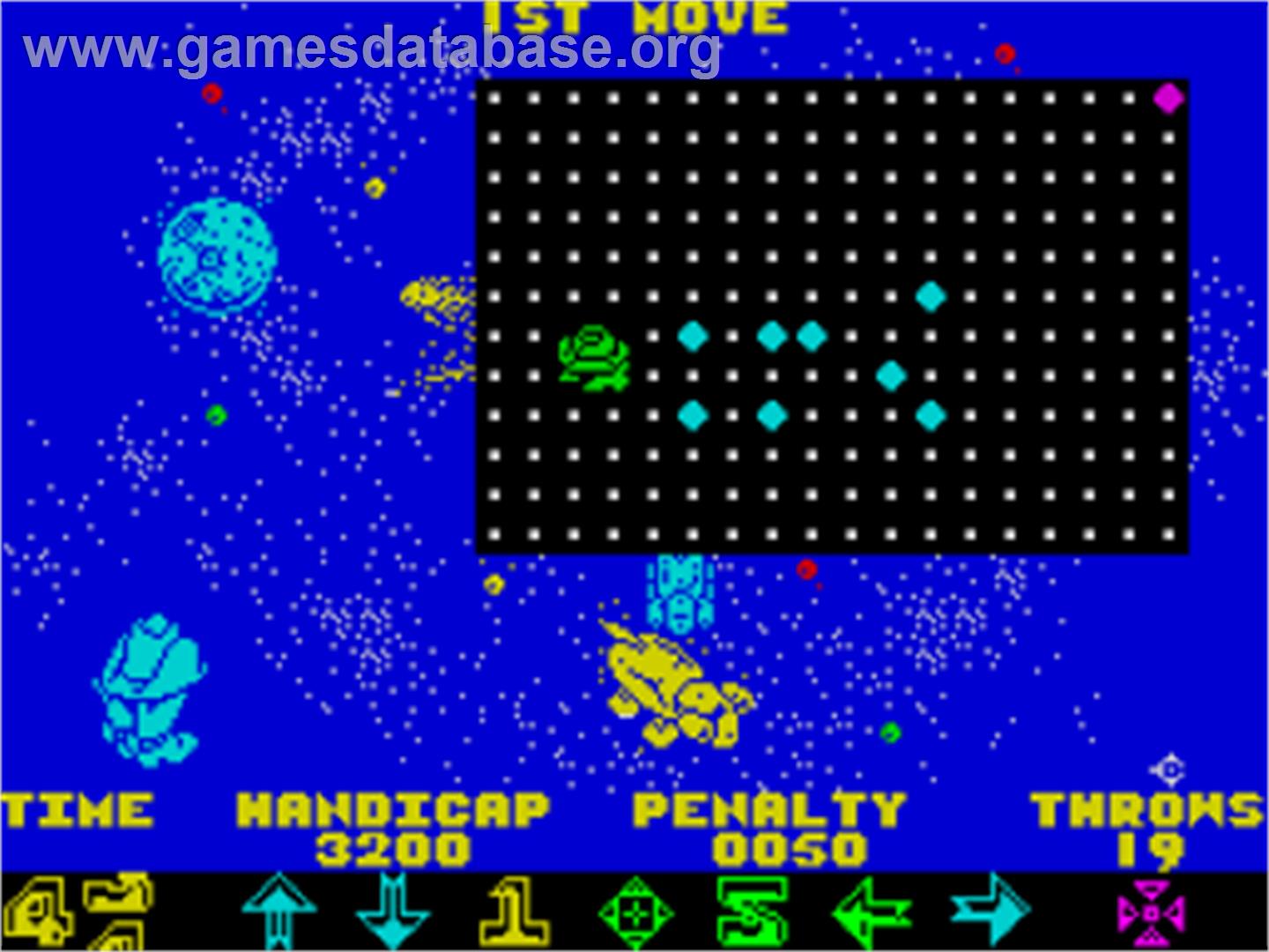 Spaced Out - Sinclair ZX Spectrum - Artwork - In Game