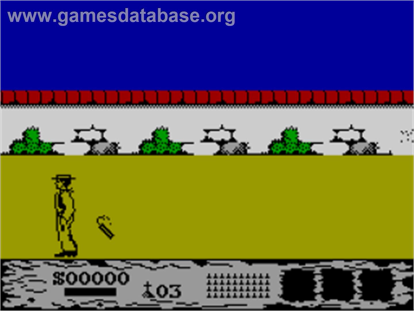 Spaghetti Western Simulator - Sinclair ZX Spectrum - Artwork - In Game