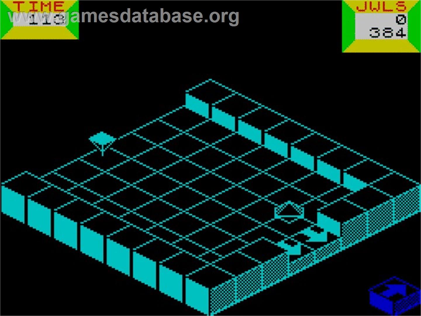 Spindizzy - Sinclair ZX Spectrum - Artwork - In Game
