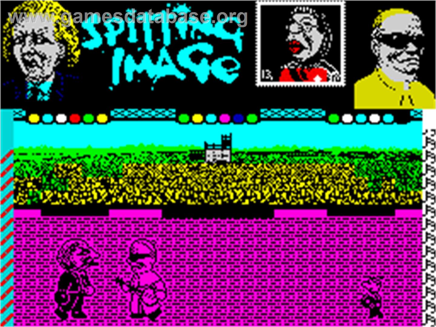 Sporting Triangles - Sinclair ZX Spectrum - Artwork - In Game