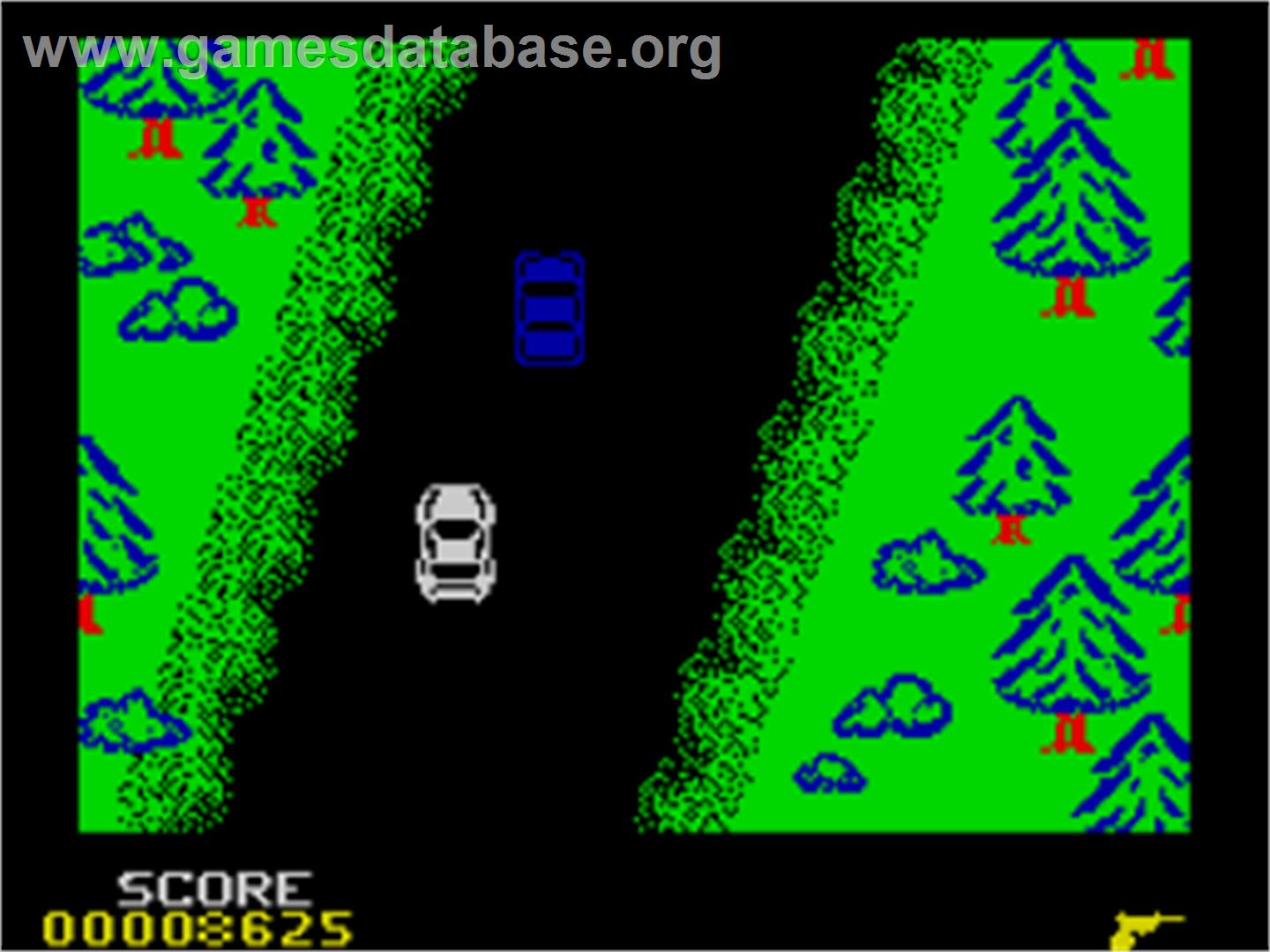 Spy Hunter - Sinclair ZX Spectrum - Artwork - In Game