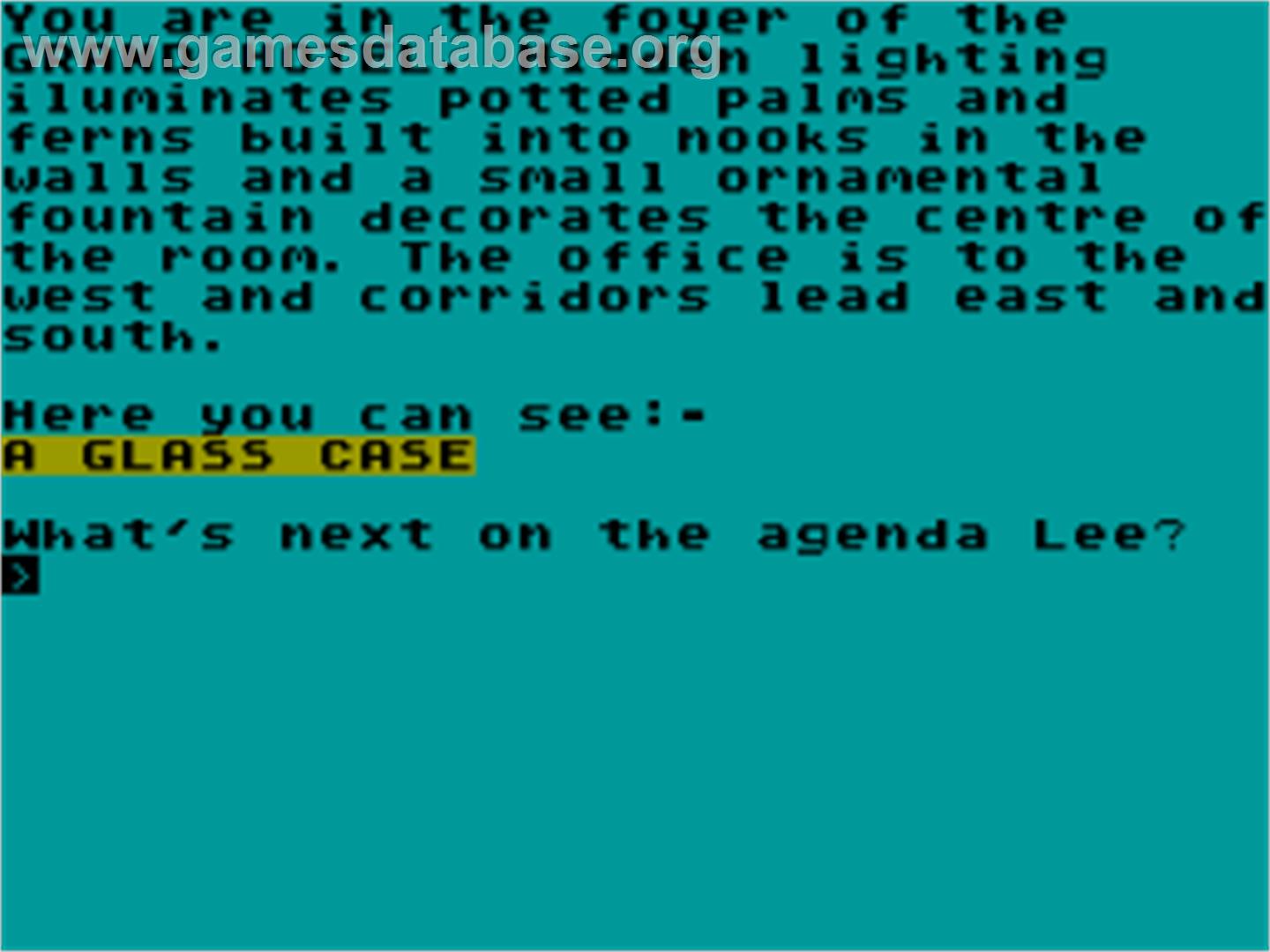 Star Reporter - Sinclair ZX Spectrum - Artwork - In Game