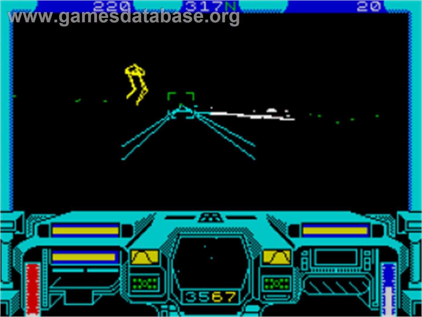 Starglider - Sinclair ZX Spectrum - Artwork - In Game