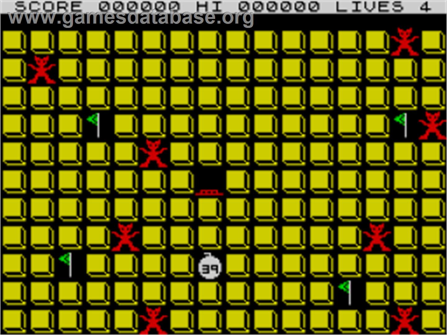 Stomp (dk'tronics) - Sinclair ZX Spectrum - Artwork - In Game