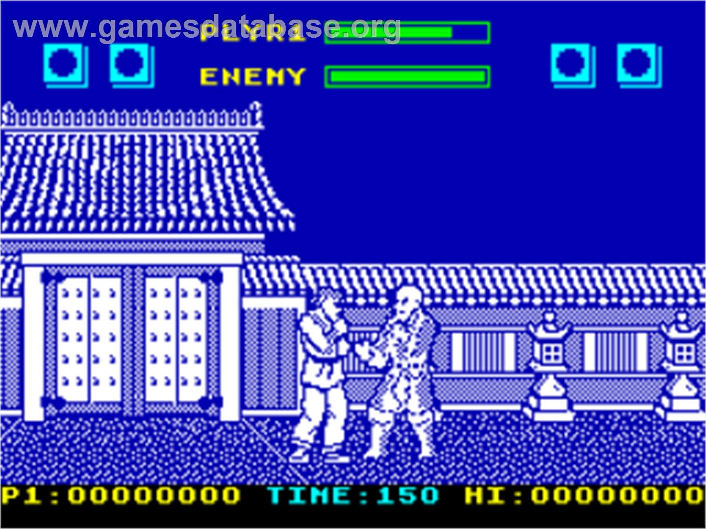 Street Fighter - Sinclair ZX Spectrum - Artwork - In Game
