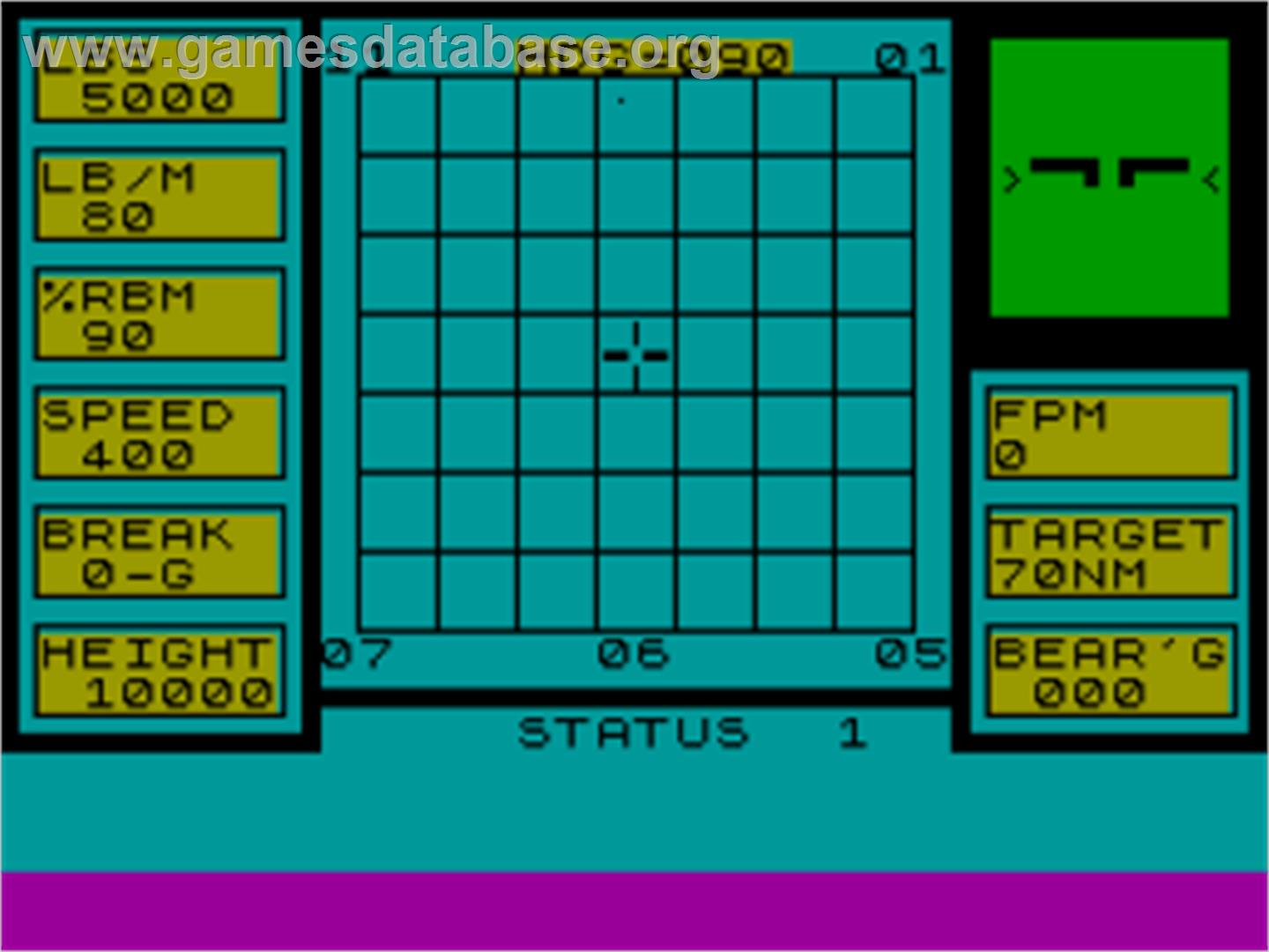 Strike Attack - Sinclair ZX Spectrum - Artwork - In Game