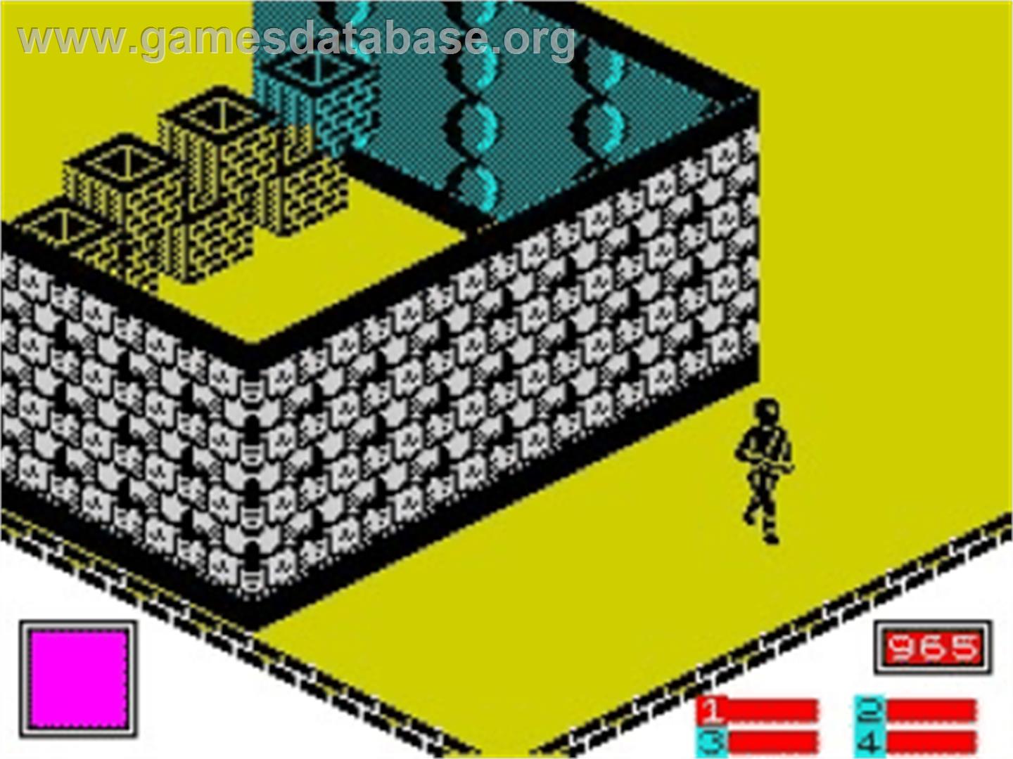 Strike Force Cobra - Sinclair ZX Spectrum - Artwork - In Game