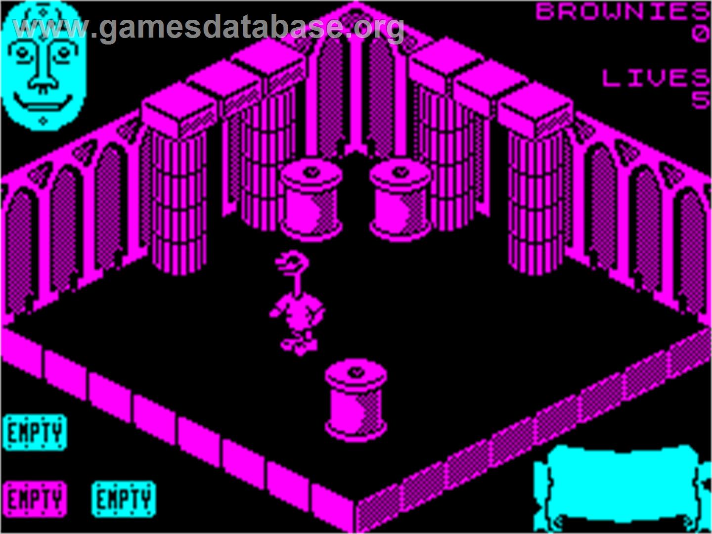 Sweevo's World - Sinclair ZX Spectrum - Artwork - In Game