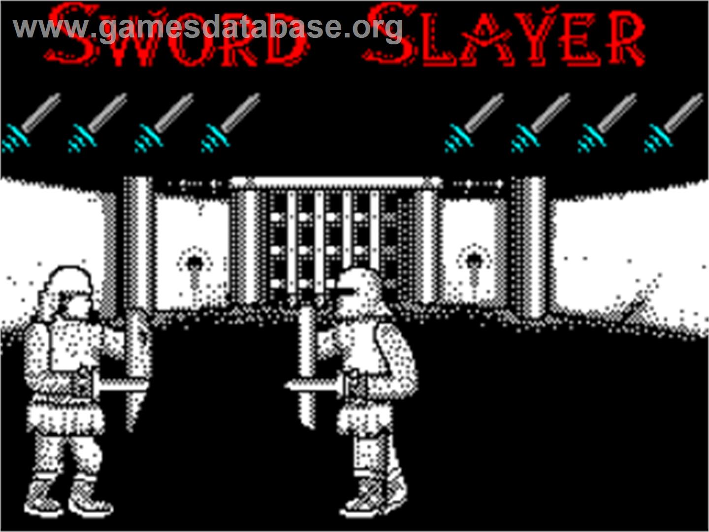 Sword Slayer - Sinclair ZX Spectrum - Artwork - In Game
