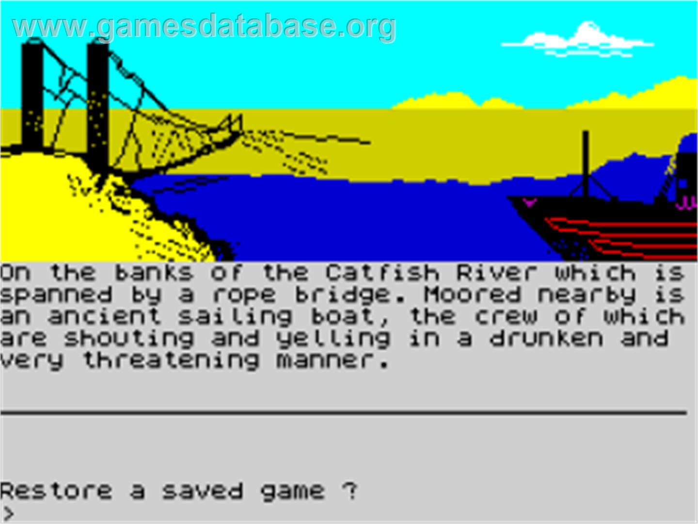 Temple of Terror - Sinclair ZX Spectrum - Artwork - In Game