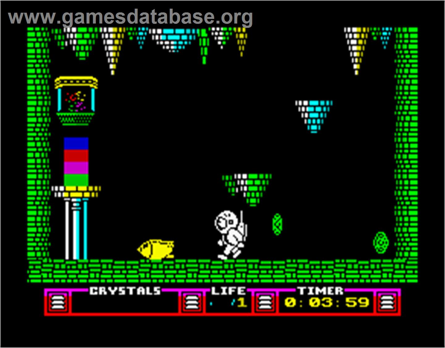 The Arc of Yesod - Sinclair ZX Spectrum - Artwork - In Game