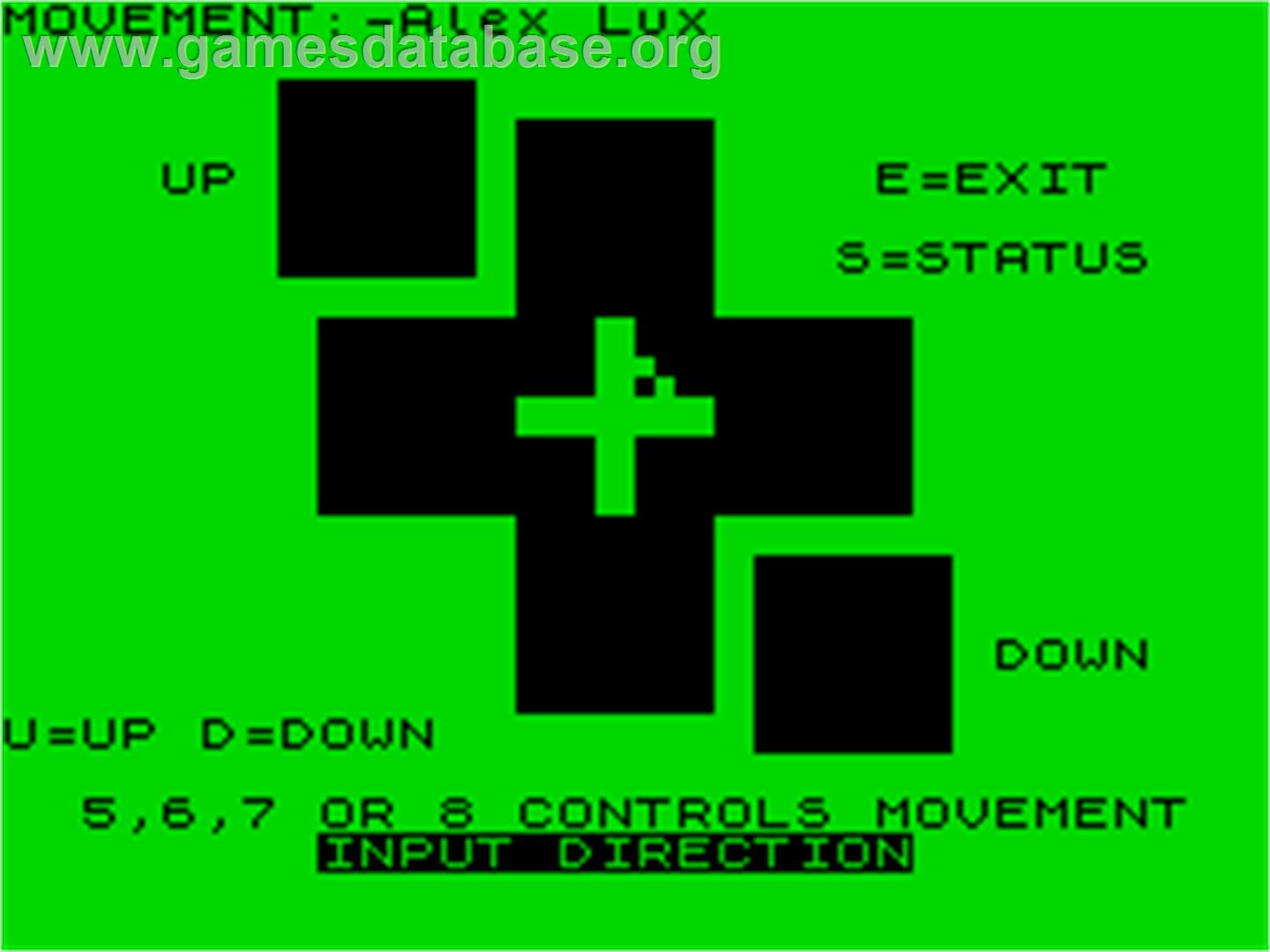 The Forest of Doom - Sinclair ZX Spectrum - Artwork - In Game