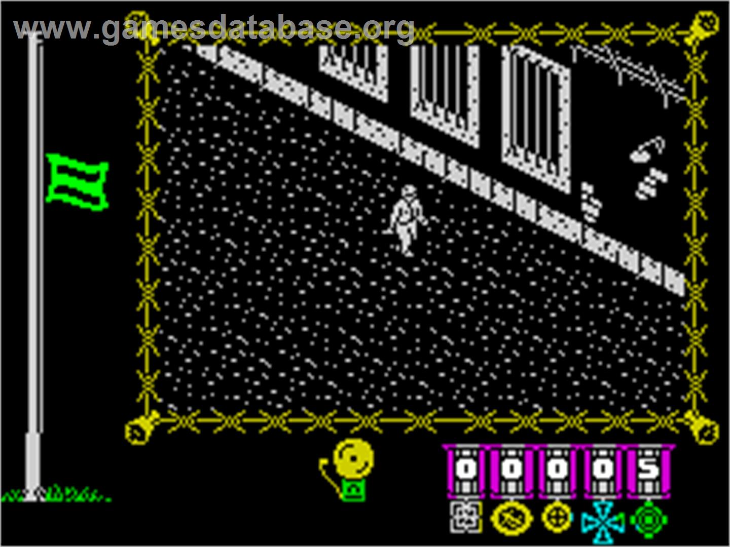 The Great Escape - Sinclair ZX Spectrum - Artwork - In Game