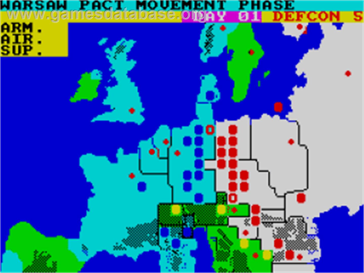 Theatre Europe - Sinclair ZX Spectrum - Artwork - In Game