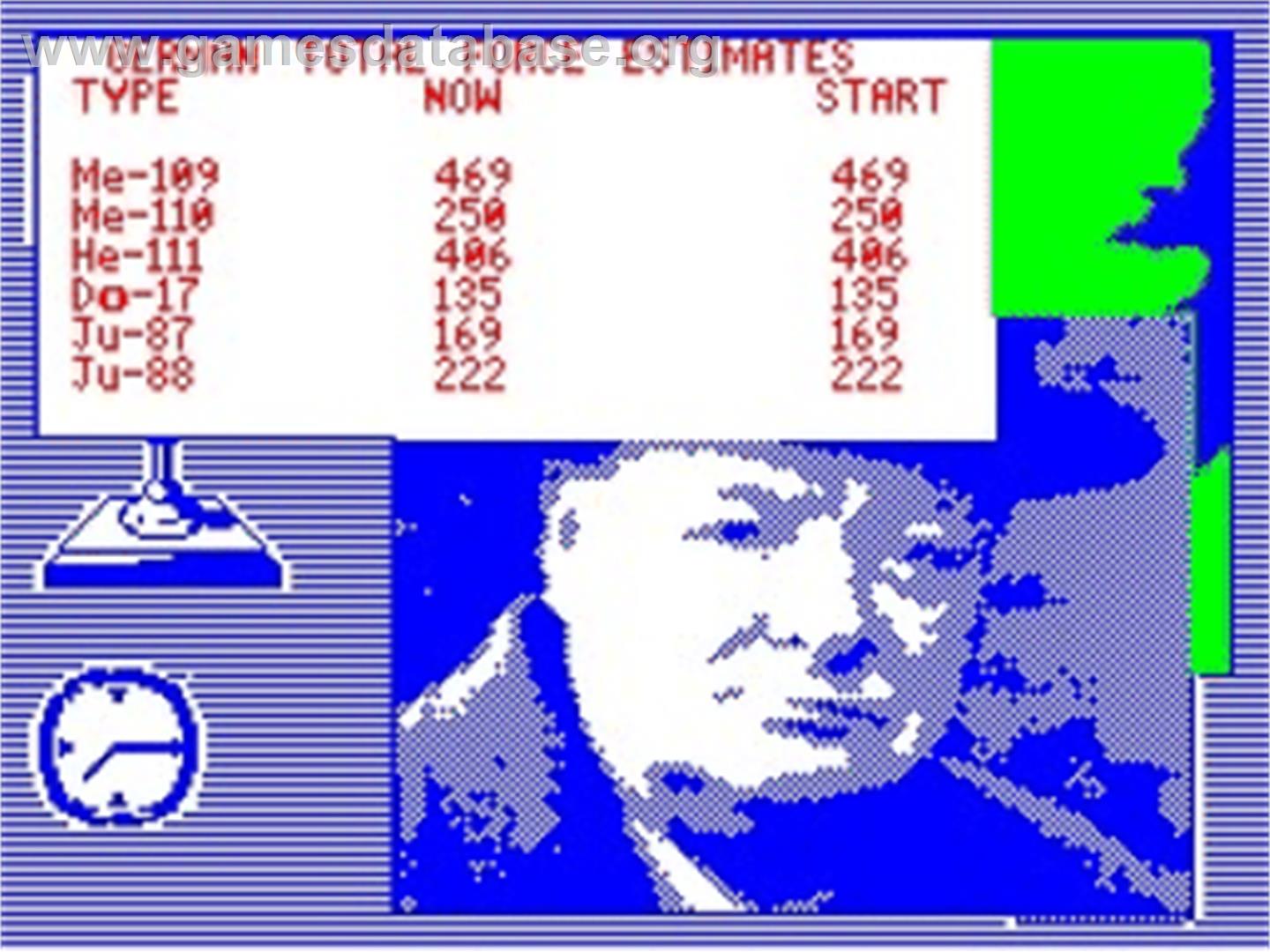 Their Finest Hour - Sinclair ZX Spectrum - Artwork - In Game