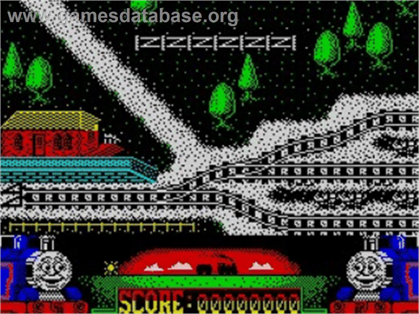Thomas The Tank Engine And Friends - Sinclair ZX Spectrum - Artwork - In Game