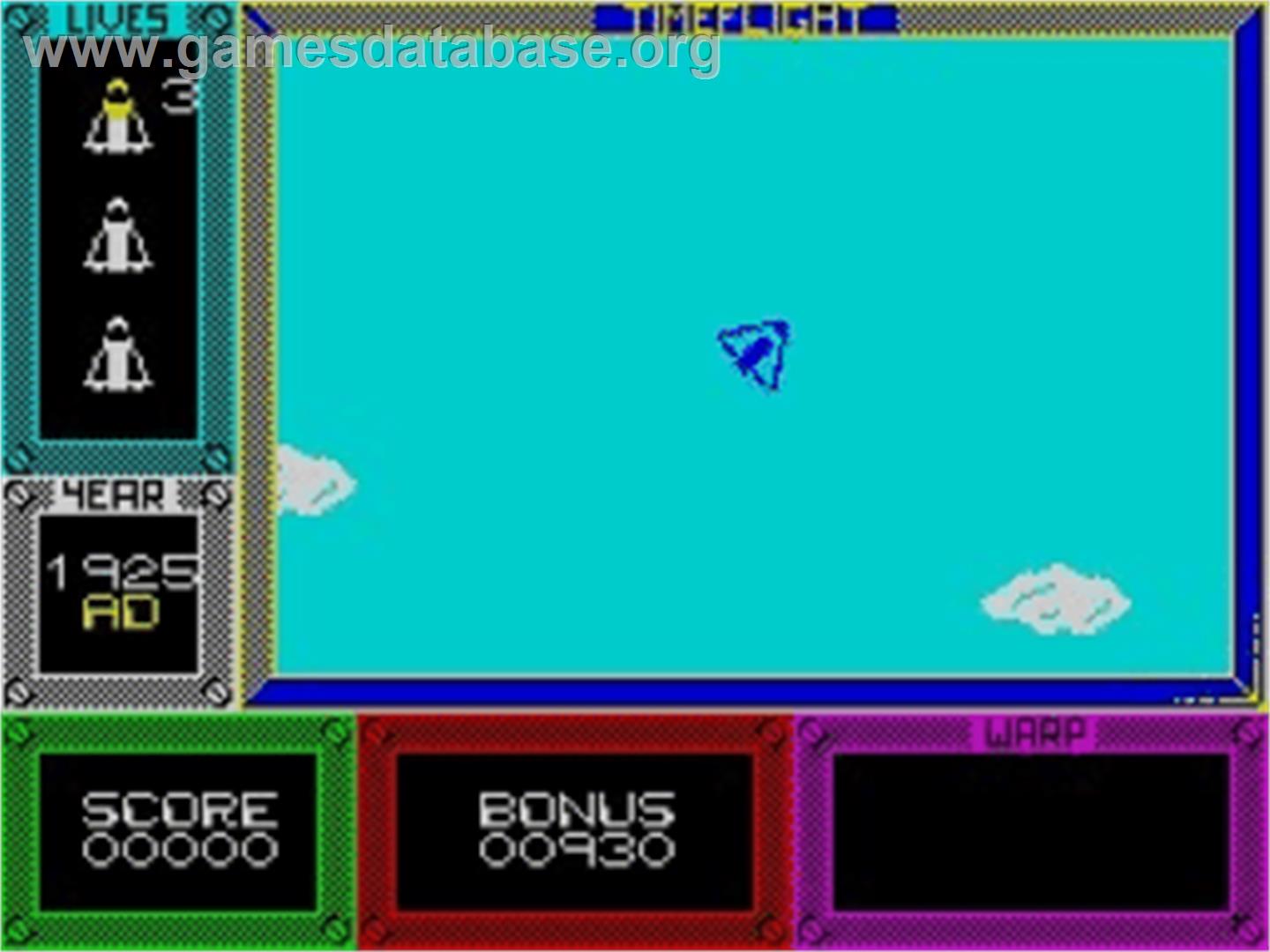 Time Flight - Sinclair ZX Spectrum - Artwork - In Game