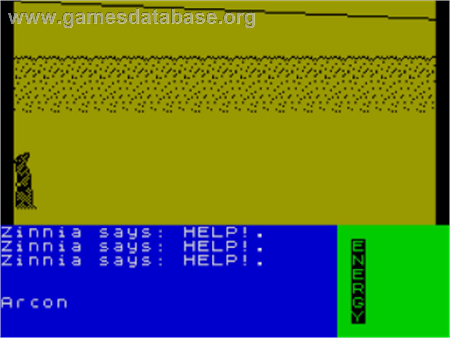 Time Wreck - Sinclair ZX Spectrum - Artwork - In Game